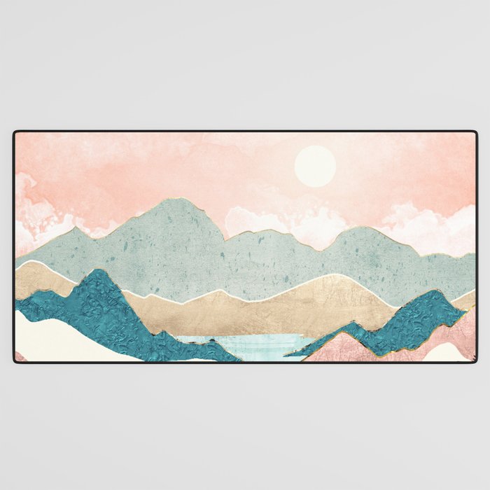 Lake Sunrise II Desk Mat Gallery Image 3