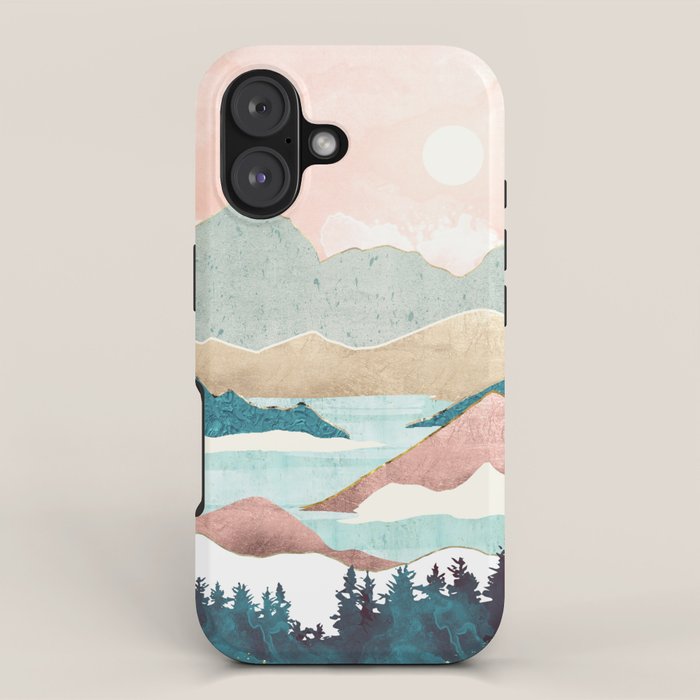 Lake Sunrise II iPhone Case Gallery Image 1