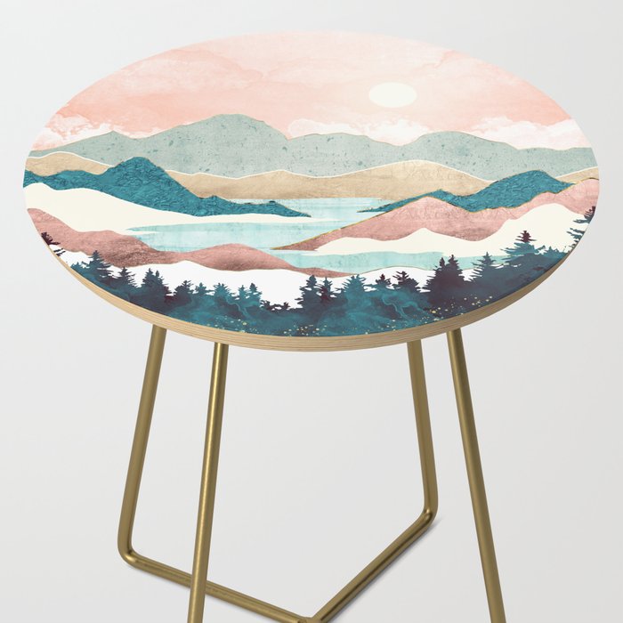 Lake Sunrise II Side Table Gallery Image 2