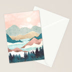 Lake Sunrise II Stationery Card Gallery Image 2
