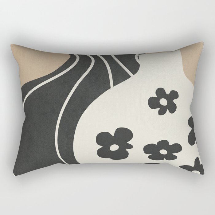 Abstract Elegance 6 Rectangular Pillow Gallery Image 2