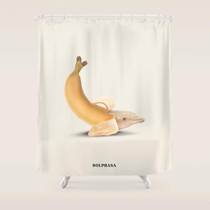 Dolphana Shower Curtain Gallery Image 1