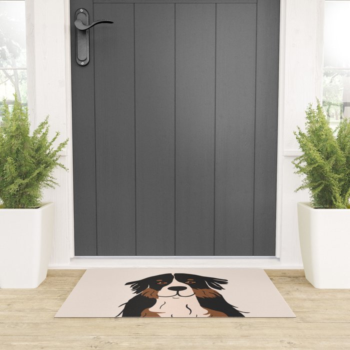 Oh my Bernese mountain dog Welcome Mat Gallery Image 3