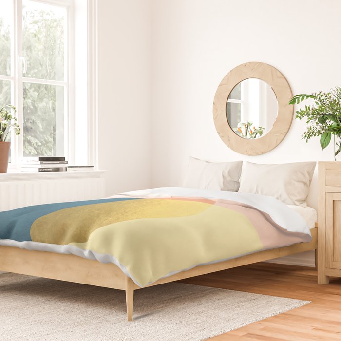 Geometric raindrop Duvet Cover Gallery Image 2