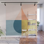 Geometric raindrop Wall Mural Gallery Image 1