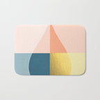 Geometric raindrop Bath Mat Gallery Image 1