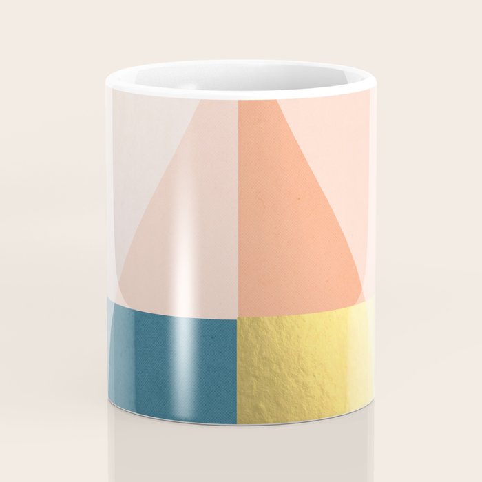Geometric raindrop Coffee Mug Gallery Image 4