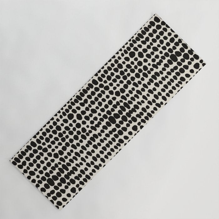 Irregular Polka Dot Pattern #1 Yoga Mat Gallery Image 1