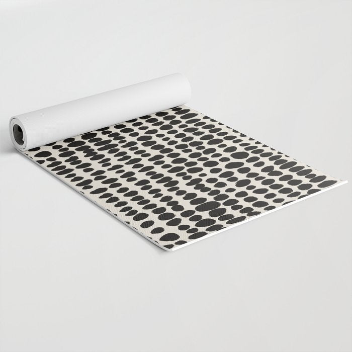 Irregular Polka Dot Pattern #1 Yoga Mat Gallery Image 2