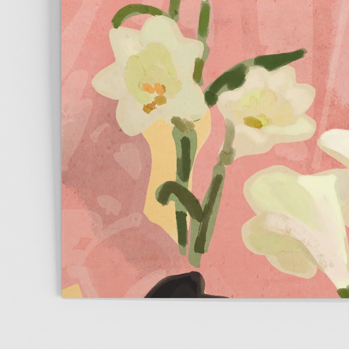 Girl Holding Flowers 2 Poster Gallery Image 3