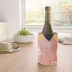 Girl Holding Flowers 2 Wine Chiller Gallery Image 4