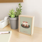 Christmas cake. Holiday Taste Mini Art Print Gallery Image 2