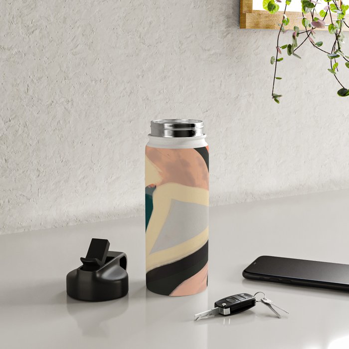 Modern Abstract Art 151 Water Bottle Gallery Image 4