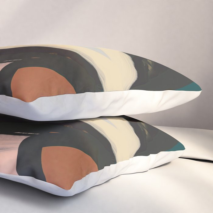 Modern Abstract Art 151 Pillow Sham Gallery Image 3