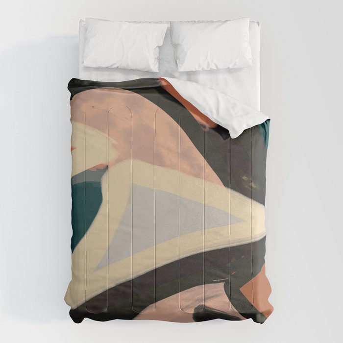 Modern Abstract Art 151 Comforter Gallery Image 6