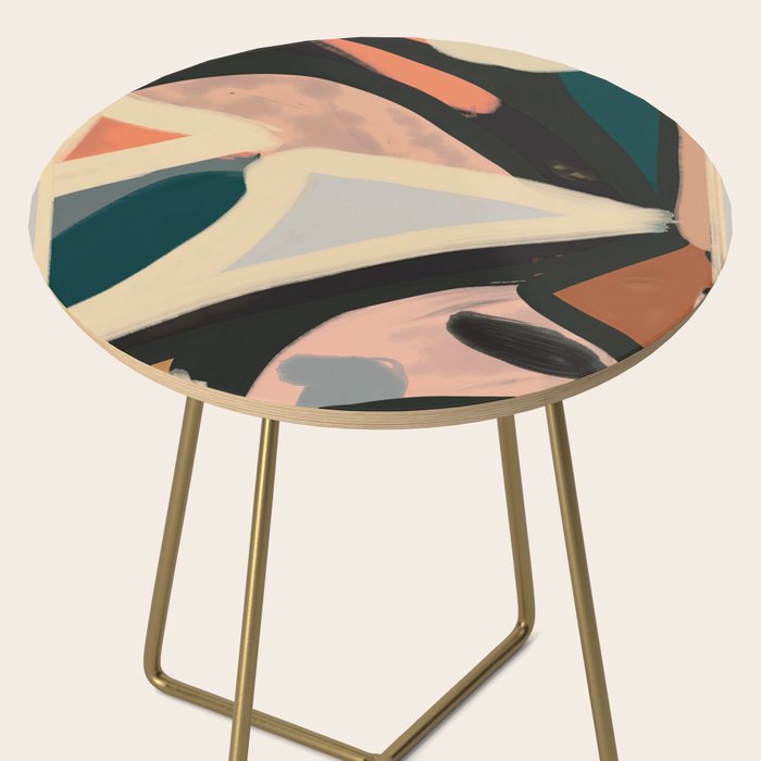 Modern Abstract Art 151 Side Table Gallery Image 2