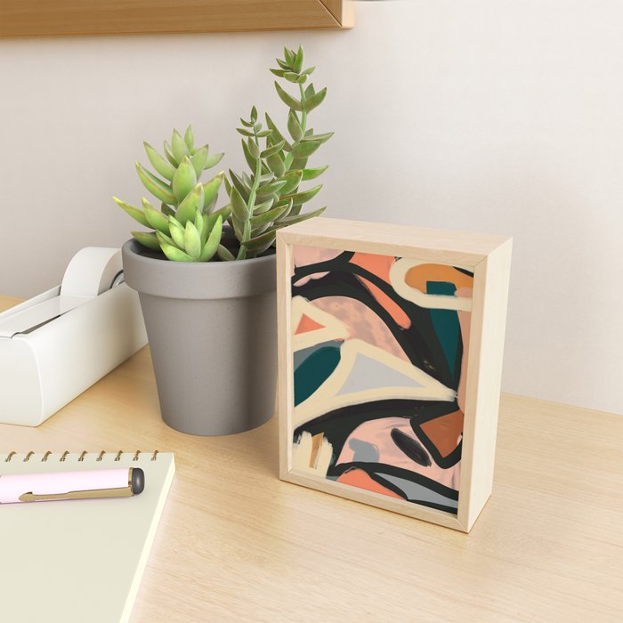 Modern Abstract Art 151 Mini Art Print Gallery Image 2