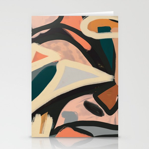 Modern Abstract Art 151 Stationery Card Gallery Image 1