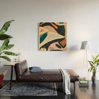 Modern Abstract Art 151 Wood Wall Art Gallery Image 2