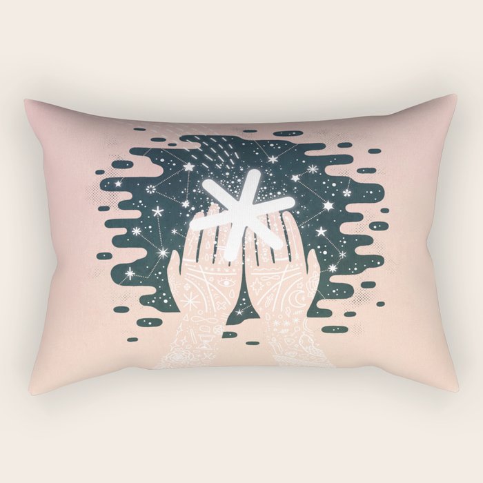 *Catching Stars* Rectangular Pillow Gallery Image 1