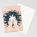 *Catching Stars* Stationery Card Gallery Image 2