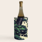 Autumn Rain in Yama - Summer Green Island Forest Ukiyoe Nature Landscape Wine Chiller Gallery Image 2