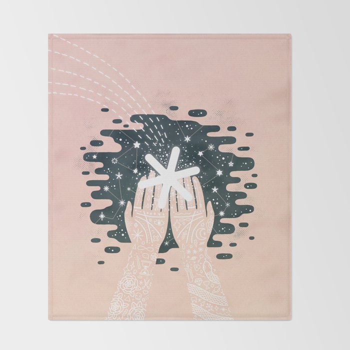 *Catching Stars* Throw Blanket Gallery Image 2