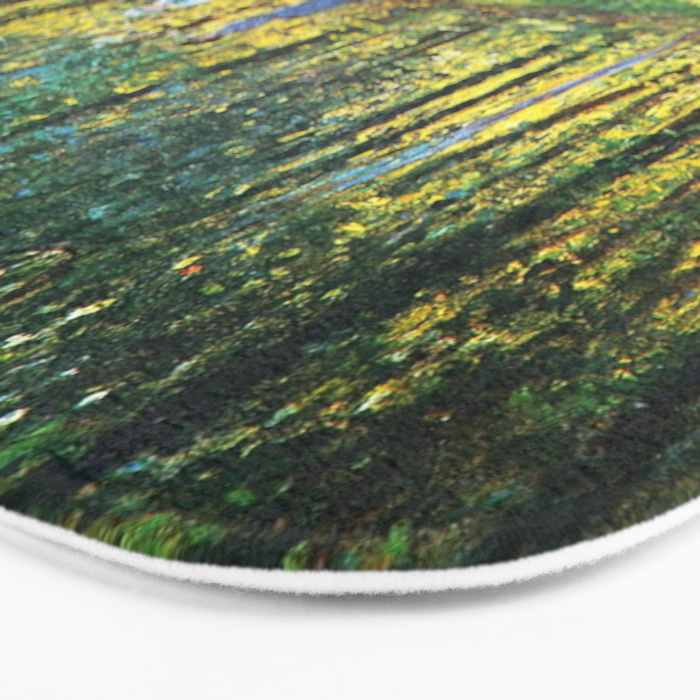 Claude Monet The Artist's Family In The Garden Bath Mat Gallery Image 3