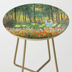 Claude Monet The Artist's Family In The Garden Side Table Gallery Image 2