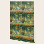 Claude Monet The Artist's Family In The Garden Wallpaper Gallery Image 2