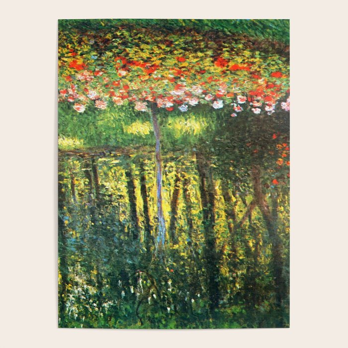 Claude Monet The Artist's Family In The Garden Poster Gallery Image 1