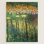 Claude Monet The Artist's Family In The Garden Jigsaw Puzzle Gallery Image 1
