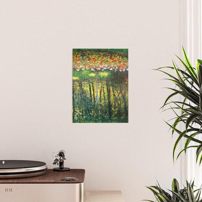 Claude Monet The Artist's Family In The Garden Poster Gallery Image 2