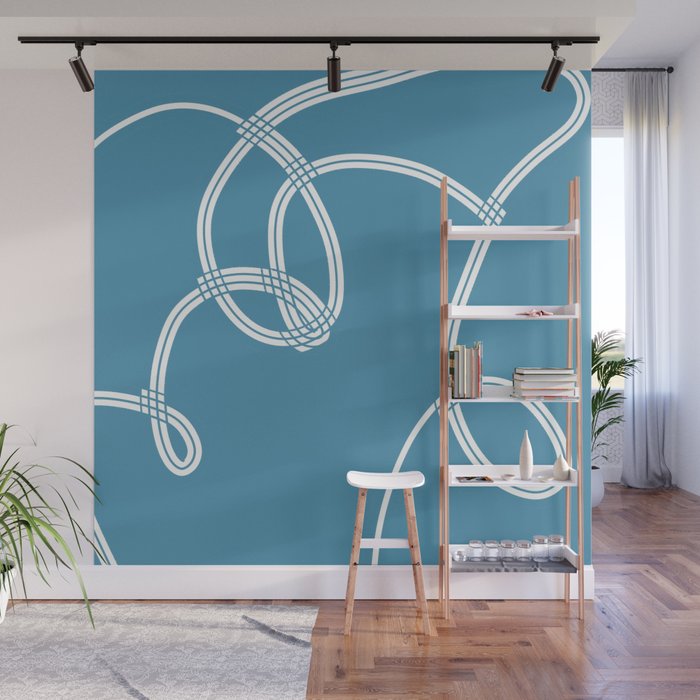 Im Blue Wall Mural Gallery Image 1