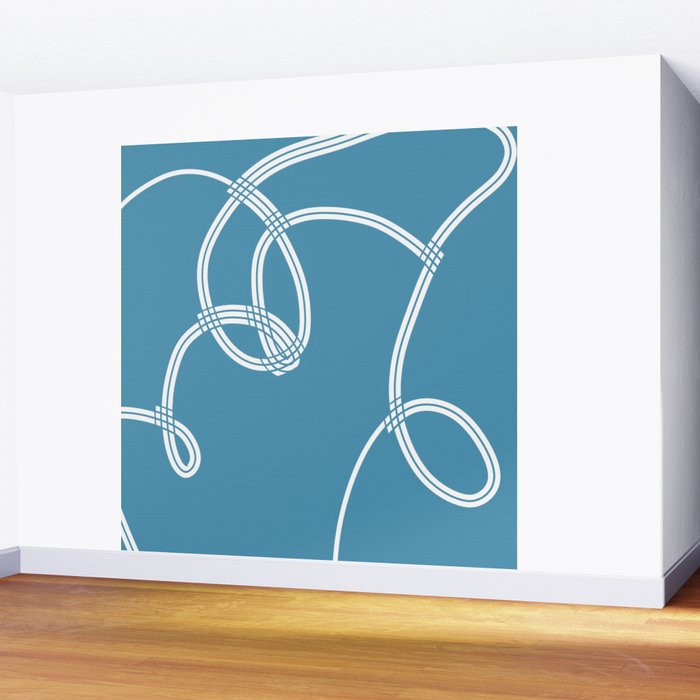Im Blue Wall Mural Gallery Image 2