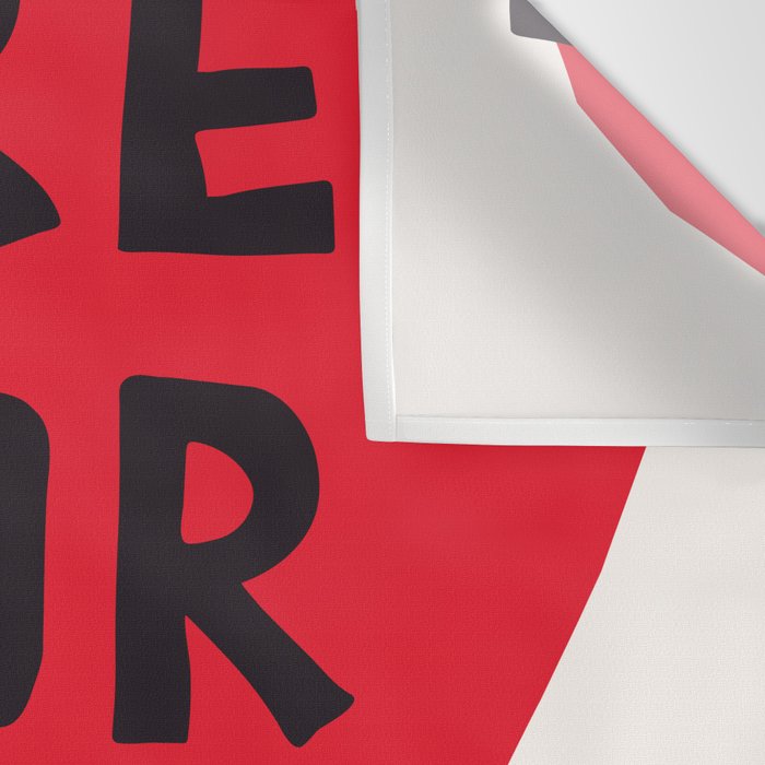 More Amor Por Favor in Black & White Wall Tapestry Gallery Image 3