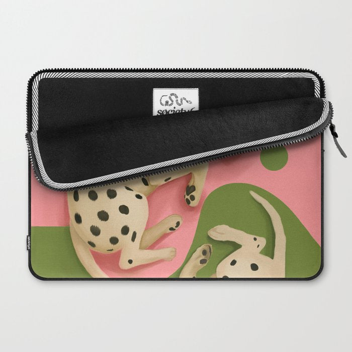 Yin and Yang Dalmatians Laptop Sleeve Gallery Image 2