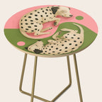 Yin and Yang Dalmatians Side Table Gallery Image 2