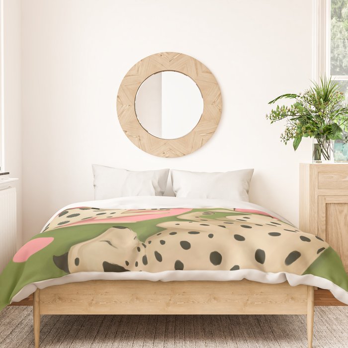 Yin and Yang Dalmatians Duvet Cover Gallery Image 3