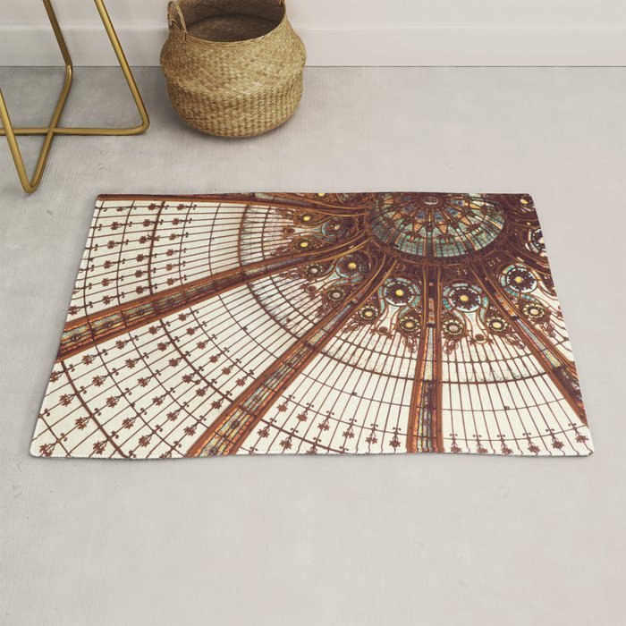Splendor - Paris Architecture Detail Photography Rug Gallery Image 1