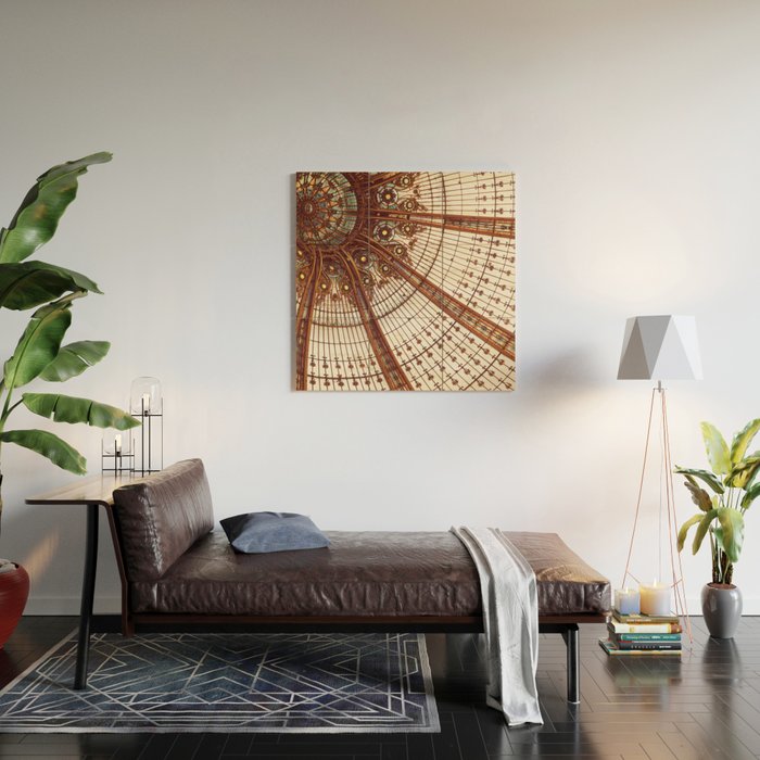 Splendor - Paris Architecture Detail Photography Wood Wall Art Gallery Image 2