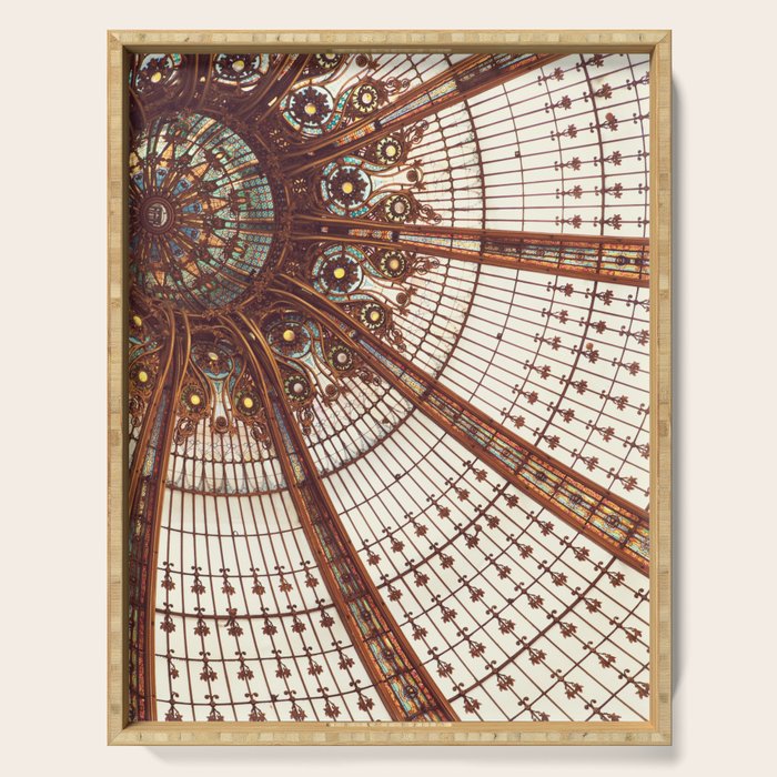 Splendor - Paris Architecture Detail Photography Serving Tray Gallery Image 1