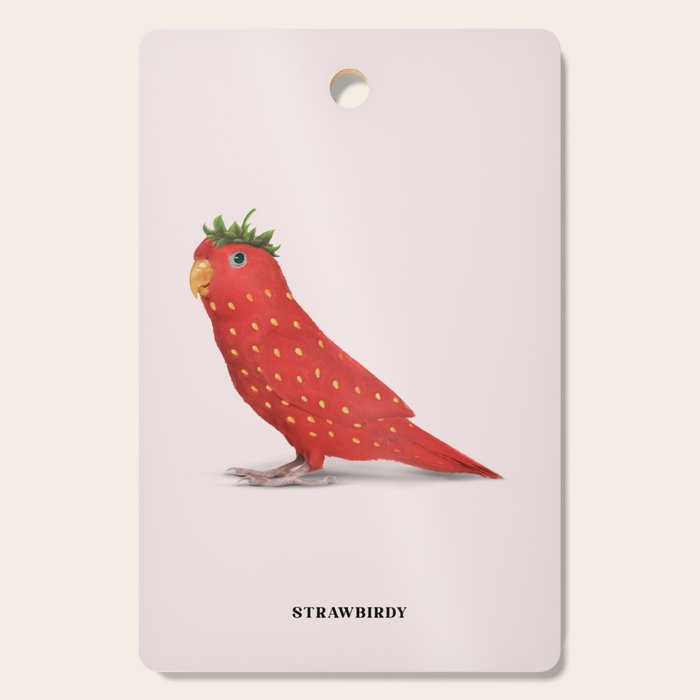 Strawbirdy Cutting Board Gallery Image 1