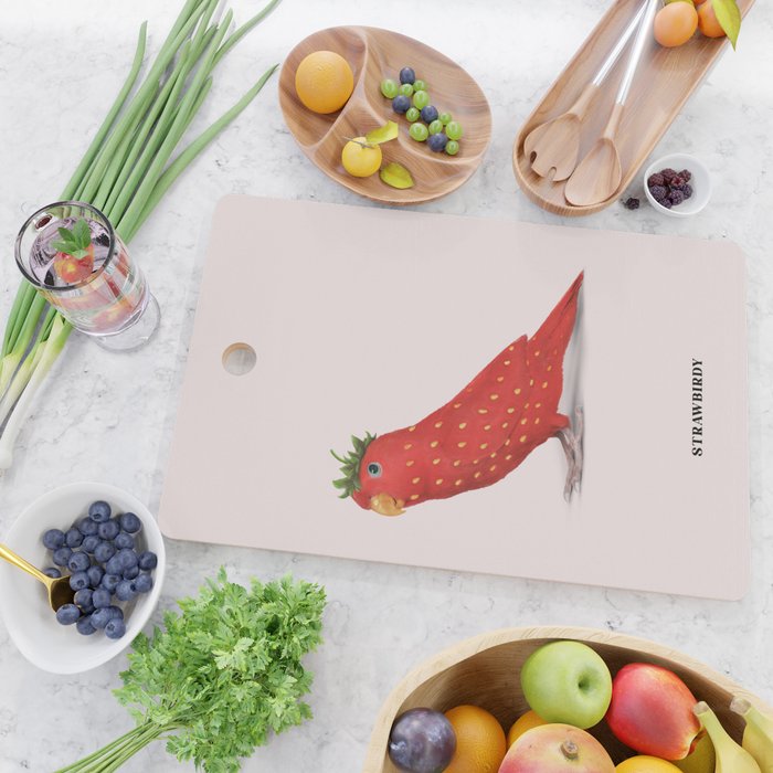 Strawbirdy Cutting Board Gallery Image 2