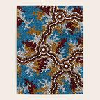 Authentic Aboriginal Art - Wetland Dreaming Poster Gallery Image 4