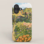 Floral Landscape illustration iPhone Case Gallery Image 1