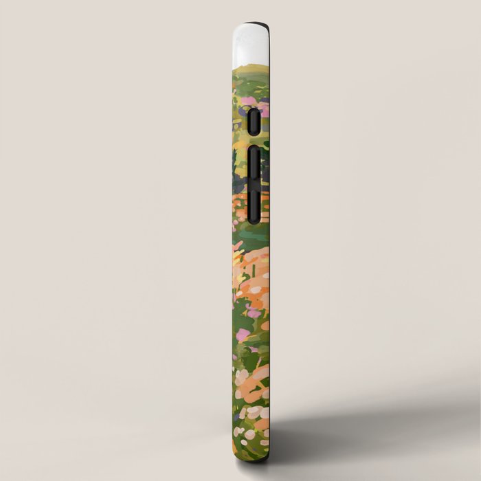 Floral Landscape illustration iPhone Case Gallery Image 2