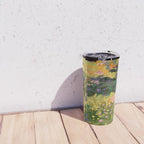 Floral Landscape illustration Travel Mug Gallery Image 4