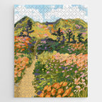 Floral Landscape illustration Jigsaw Puzzle Gallery Image 1