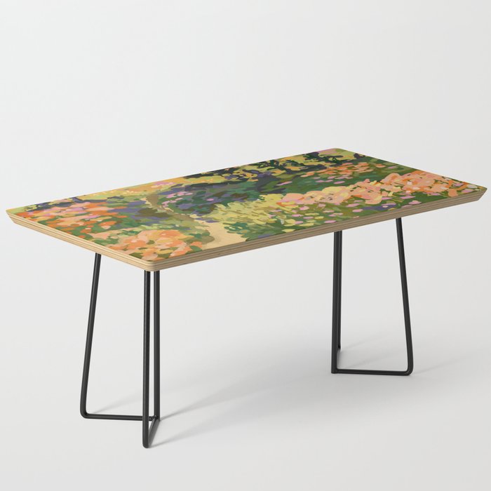 Floral Landscape illustration Coffee Table Gallery Image 1